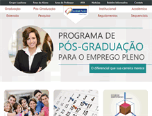 Tablet Screenshot of faculdadeparaiso.edu.br